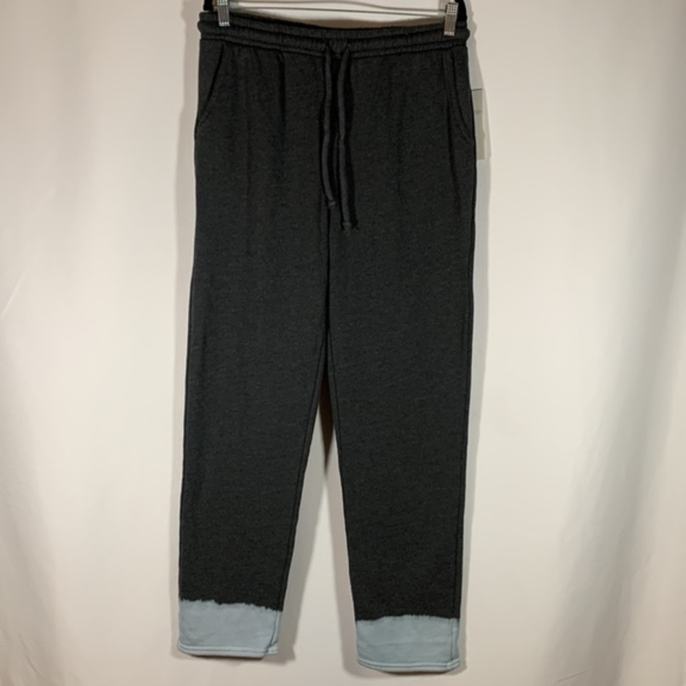 Zella Dark Grey & Blue All Day Straight Leg Sweatpants NWT